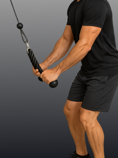 Lock and Load Your Arms with Cable Tricep Extensions